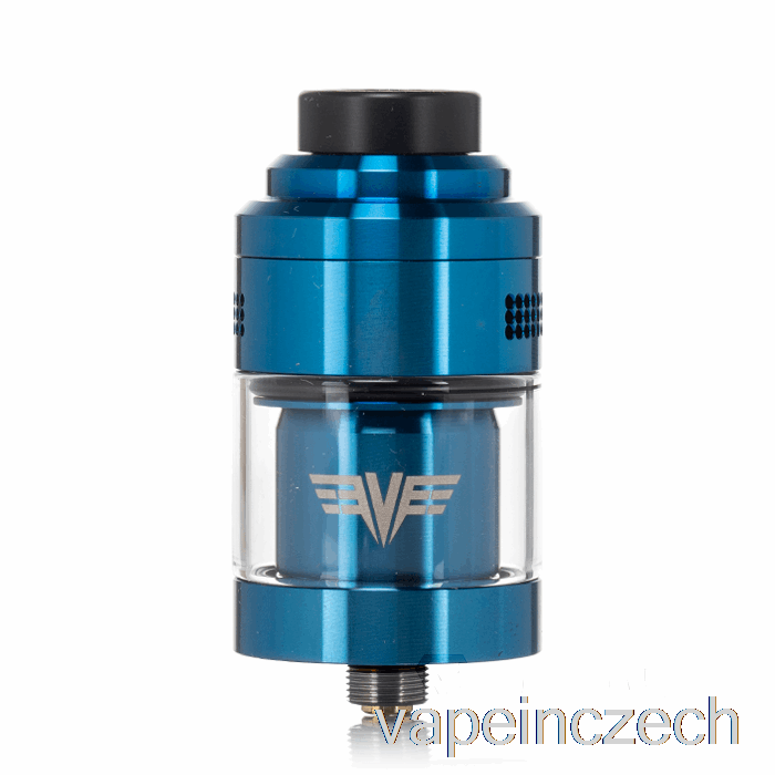 Vaperz Cloud Valkyrie Mini 25mm Rta Elektrický Modrý Vape Bez Nikotinu